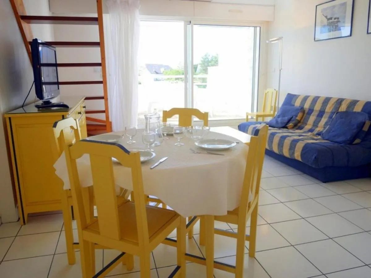 Carnac: Duplex 3 Pieces Avec Piscine Chauffee, Balcon, Proche Plage Et Thalasso - Fr-1-477-26 Apartment Carnac